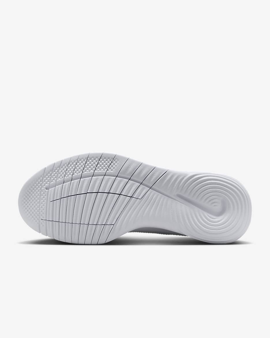 Nike running flex trainers in white hotsell